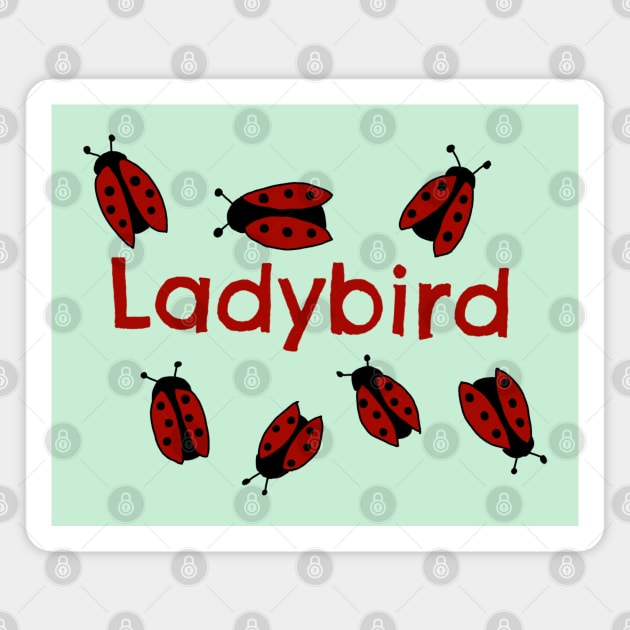 Ladybird Magnet by Geometrico22